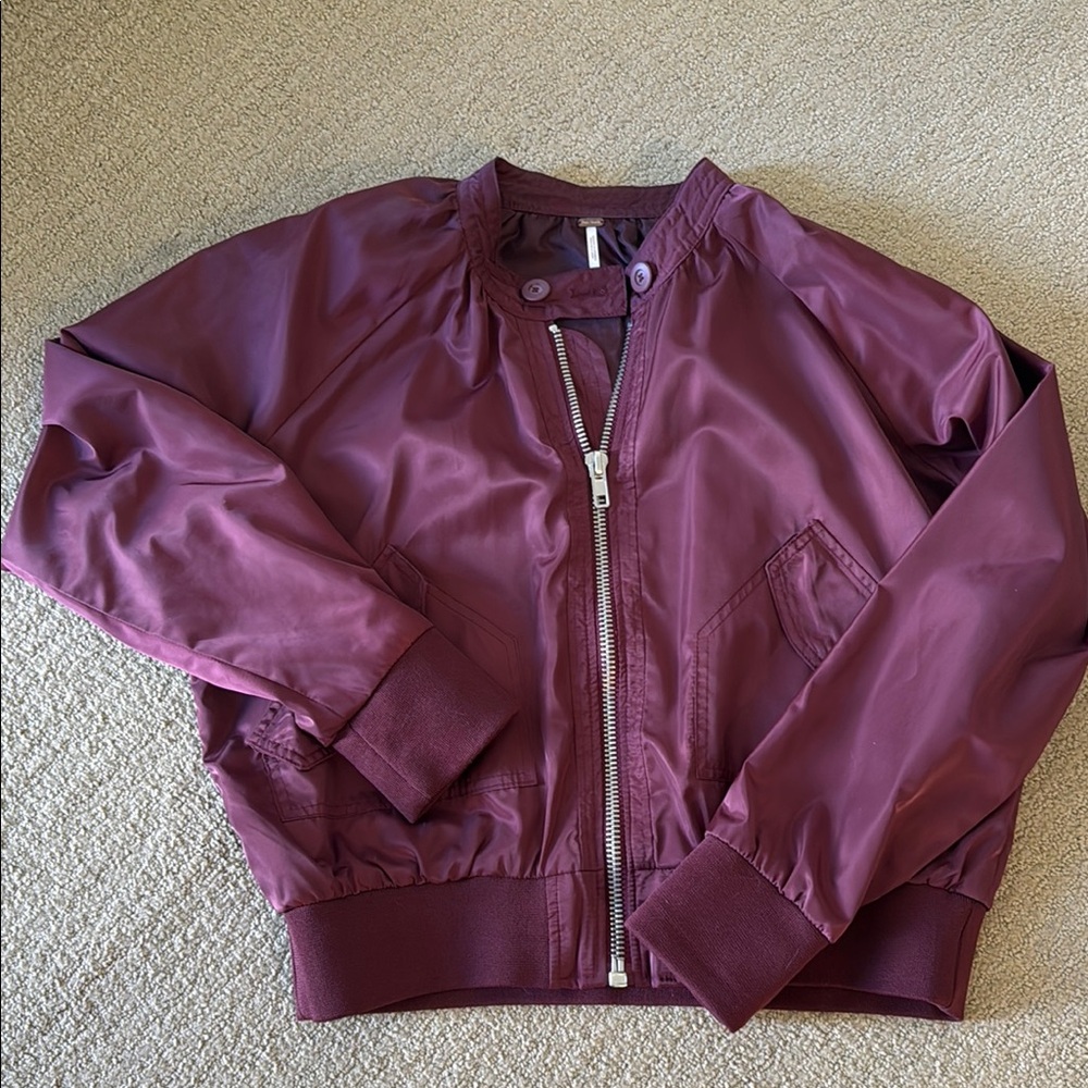 Women's Burgundy Jacket